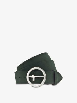 Tamaris Ceinture En Cuir - Vert | Ceintures