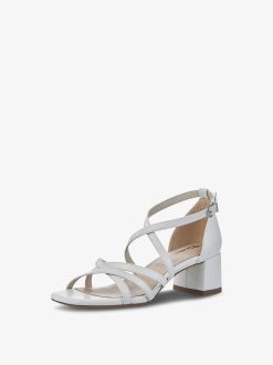 Tamaris Sandale A Talon - Blanc | Des Sandales