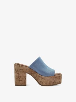 Tamaris Mule - Bleu | Mules