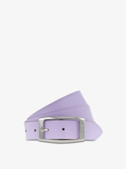 Tamaris Ceinture En Cuir - Violet | Ceintures