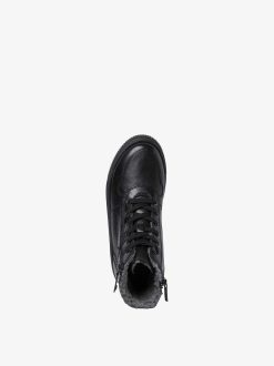 Tamaris Bottine En Cuir - Noir | Bottines