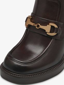 Tamaris Bottine En Cuir - Marron | Bottines