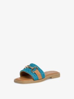 Tamaris Mule - Turquoise | Mules